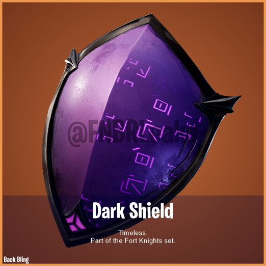 Fortnite: Battle Royale Leaks on Twitter: "Dark Red Knight Outfit + Dark Shield Backbling /