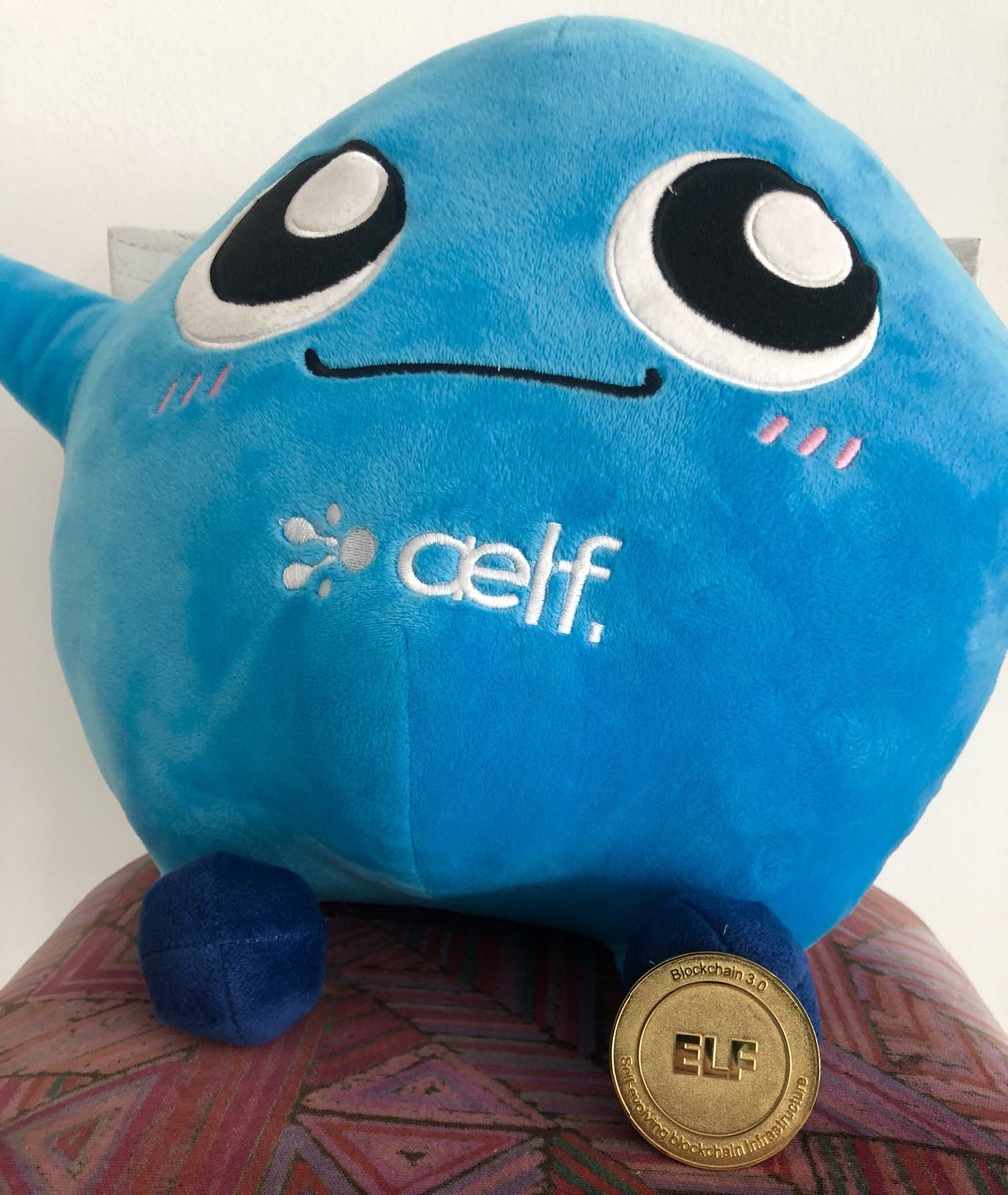 #aelfiego Aelfie still treasures his Golden ELF token. #aelf #cryptocurrency #aelfblockchain #ELF #blockchain #selfevolvingblockhain