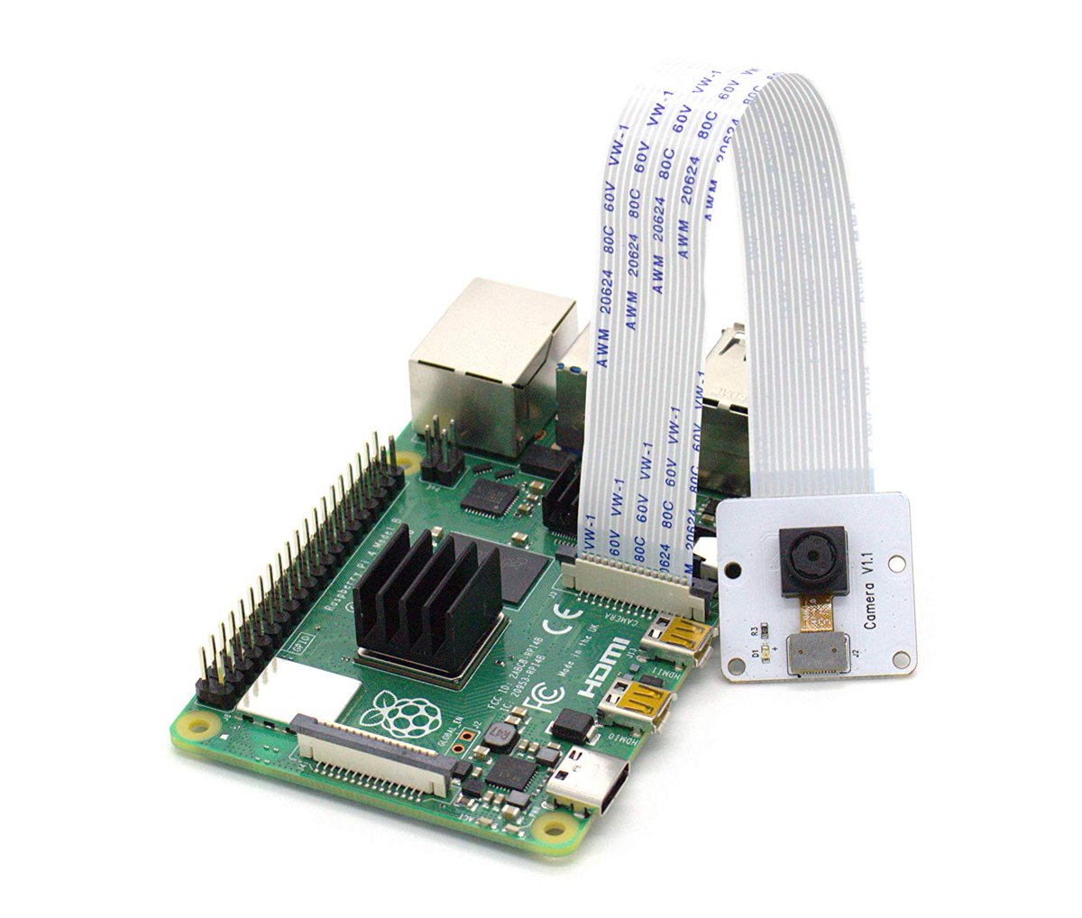 loverpiinc's tweet photo. Need a camera for your Raspberry Pi 4? Get our camera module for $6.99 with free next day shipping for Amazon Prime members for a limited time. https://t.co/Pu4hunXq7N https://t.co/GvDNHzDSAS