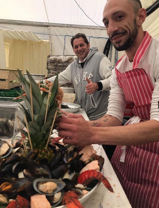 GuysEatingEst's tweet photo. A really big thanks to all our Guyโs team, friends, family & customers for helping makes this the best #oysterfestival ever!!!! #youareawesome #canalside #teamnells #nellsfamily #guysfamily https://t.co/YeySVehOkD