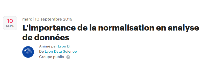 Foxstream_group's tweet photo. Notre Ingénieur de Recherche chez #FOXSTREAM, Quentin Barthélemy, sera demain mardi 10/09 à @LyonDataScience pour présenter le sujet passionnant de la normalisation des données https://t.co/HqovnUsmhT Venez nombreux de 18h45 à 20h ! #DataScience https://t.co/pm2xOnv3sB