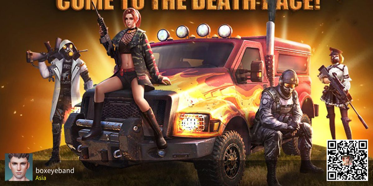 boxeyeband's tweet photo. #RulesofSurvival https://t.co/K0JrxXfmEp