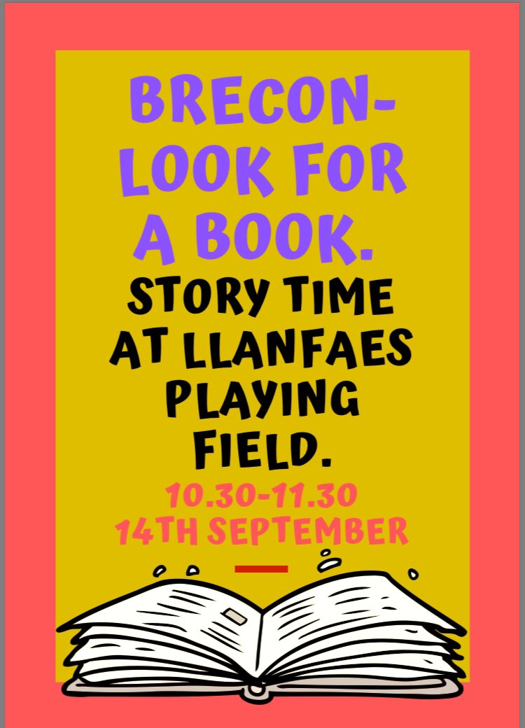 BreconLFaB's tweet photo. Lots of busy little people out this weekend in the last of the British summer time looking for books- what to do when the weather gets worse.... we’ll join us in story time of course! https://t.co/qeZkiE96Cj