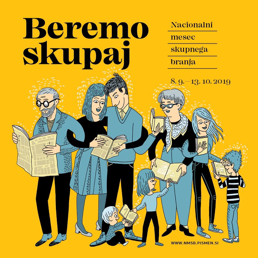 mizm_rs's tweet photo. Promocije branja ni nikoli preveč. Zato smo šolniki in kulturniki združili moči in že drugo leto pripravili projekt Nacionalni mesec skupnega branja. Ker radi beremo. Več na novinarski konferenci ob 12ih v @cankarjevdom. #NMSB2019
@JernejPikalo @mk_gov_si @BralnaZnacka #EURead https://t.co/UcGv20A3yg