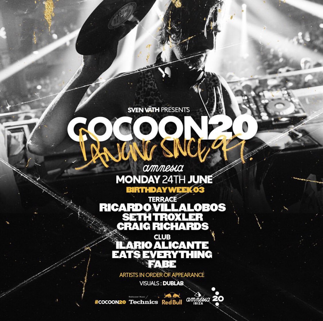 WM_VISIONS's tweet photo. Client - @cocoon_official Artwork and direction - @WM_VISIONS studio @Amnesia_Ibiza #svenvath #ibiza #techno #cocoon20 #wmvisions https://t.co/LM9ejM6Tby