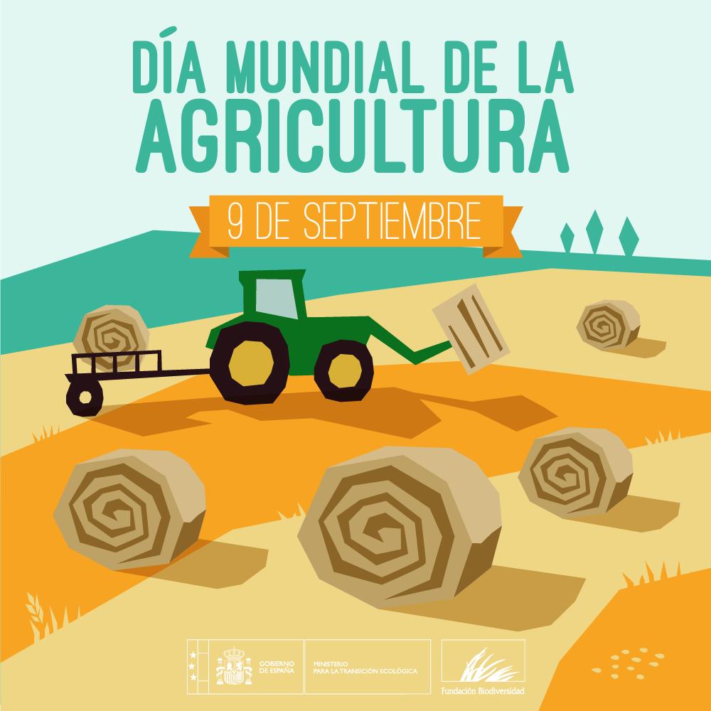 Una agricultura respetuosa con el #MedioAmbiente es clave para hacer frente a los crecientes desafíos del #CambioClimático y el aumento exponencial de la población mundial.

#DíaMundialDeLaAgricultura
