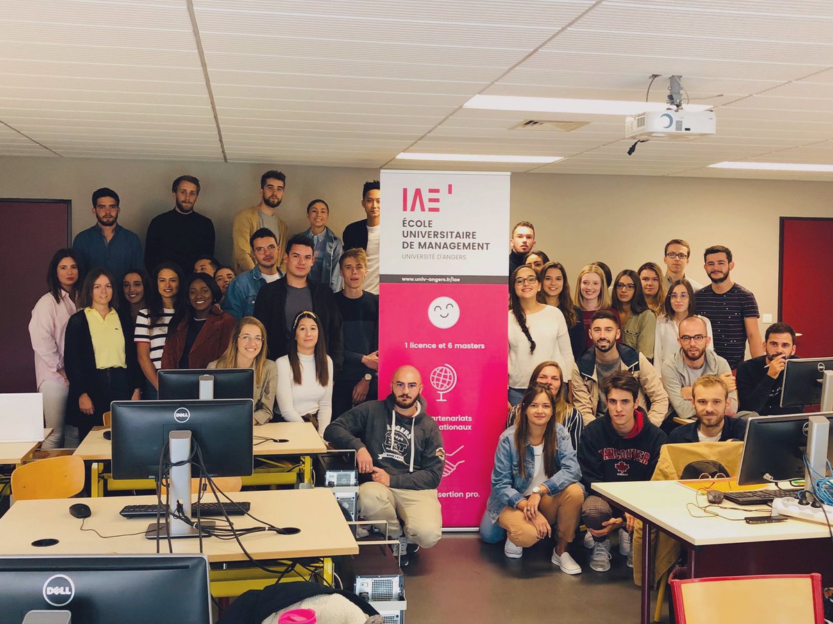 MMDAngers's tweet photo. Pour cette rentrée 2019-2020 nous rejoignons le réseau @IAEFRANCE. Nous sommes fiers de pouvoir compter le #M2MD dans l’ #IAEFamily 🥳
#WeAreIAEFRANCE #EspritIAE #IAEAngers @UnivAngers https://t.co/N5zqBoc99r
