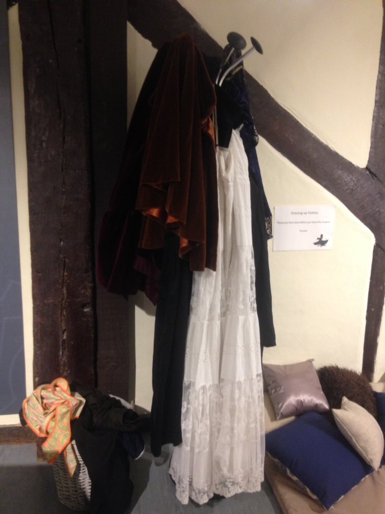 CrawleyMuseum's tweet photo. Got caught in the rain on the way to work so today I'll be catching up on paperwork while wearing dressing up clothes. #BenefitsOfWorkingInAMuseum #CrawleyMuseum #SussexMuseums #LearnLF https://t.co/MAWkW8YCJ5