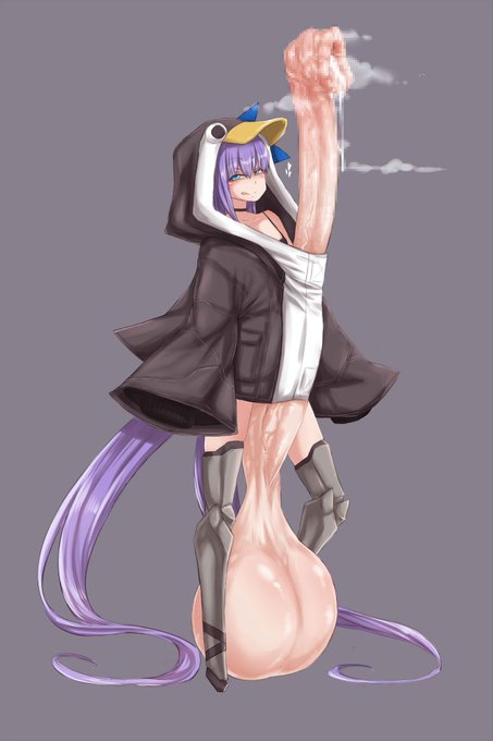 ふたなり水着メルト、今回モザイクにしてみたけどこれはこれでエッチだ 