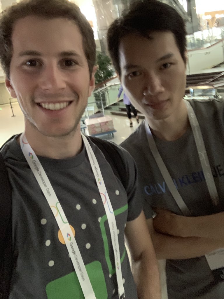 MartinAguinis's tweet image. Met Zebiao, grand prize winner of our #FlutterCreate contest here in Shanghai. Thank you for inspiring us and congratulations!