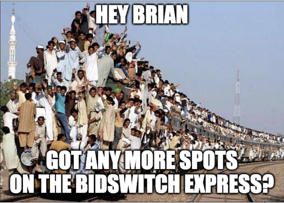 PSnubbins's tweet photo. Still looking for a budswitch express ticket over here? #ATSL19 https://t.co/IXMnBbrHrk