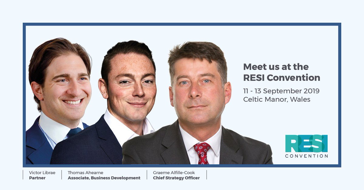 This year our Partner, Victor Librae, Chief Strategy Officer, Graeme Alfille-Cook and Business Development Associate, Thomas Ahearne will be attending the <a href="/RESIevent/">RESI Awards</a> from Urban Exposure. We look forward to seeing you there! #RESIcon