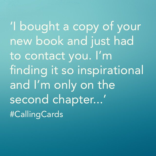 EmilyOwenAuthor's tweet photo. Remember #Emazon?! Feedback on my books, that isn’t on Amazon, to share with you? (https://t.co/4Dxr1vv44E to jog your memory.)
Well, here’s the first #Emazon for ‘God’s #CallingCards’.
Thank you to all who take time to feedback, I appreciate it very much.
@authenticmedia https://t.co/VGavG2bEYS