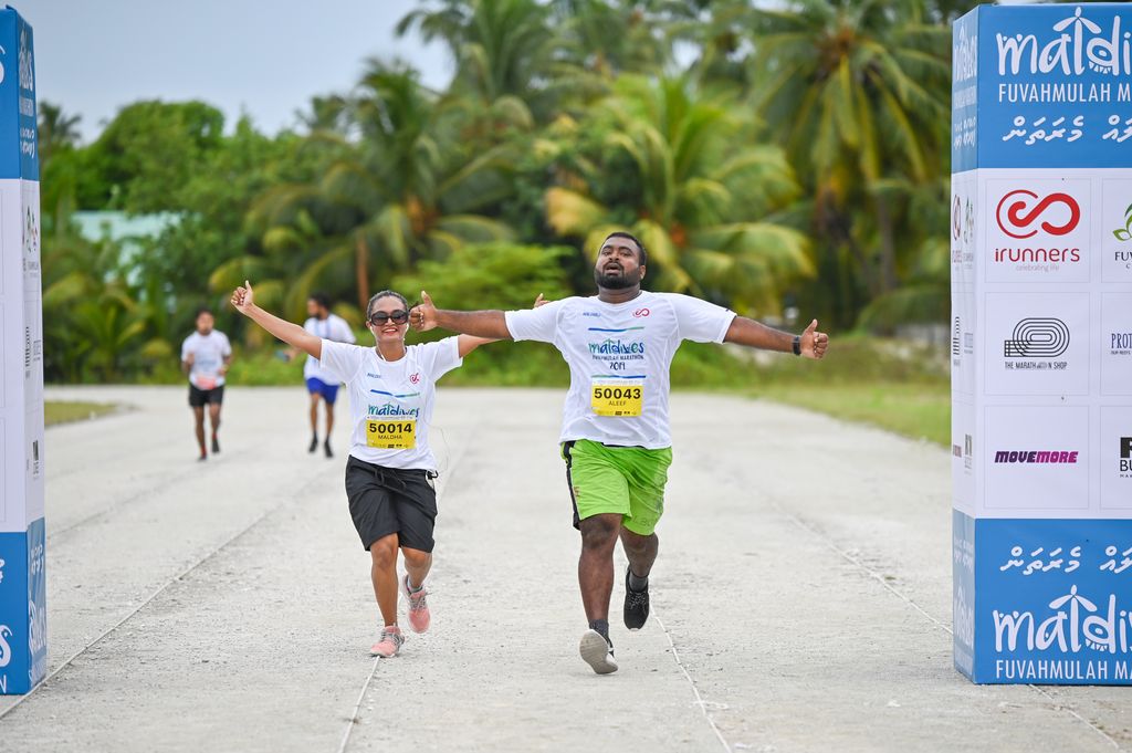 fvmmarathon's tweet photo. Yes! We did it. 😁
.
.⠀⠀
.⠀⠀
Photo: Wink a Pic
#FuvahmulahMarathon #AFunRun #RunMaldives #MoveMore #ProtectTheReef #VisitFuvahmulah #VisitMaldives #Fuvahmulah #Maldives https://t.co/3n5MDoeRZJ
