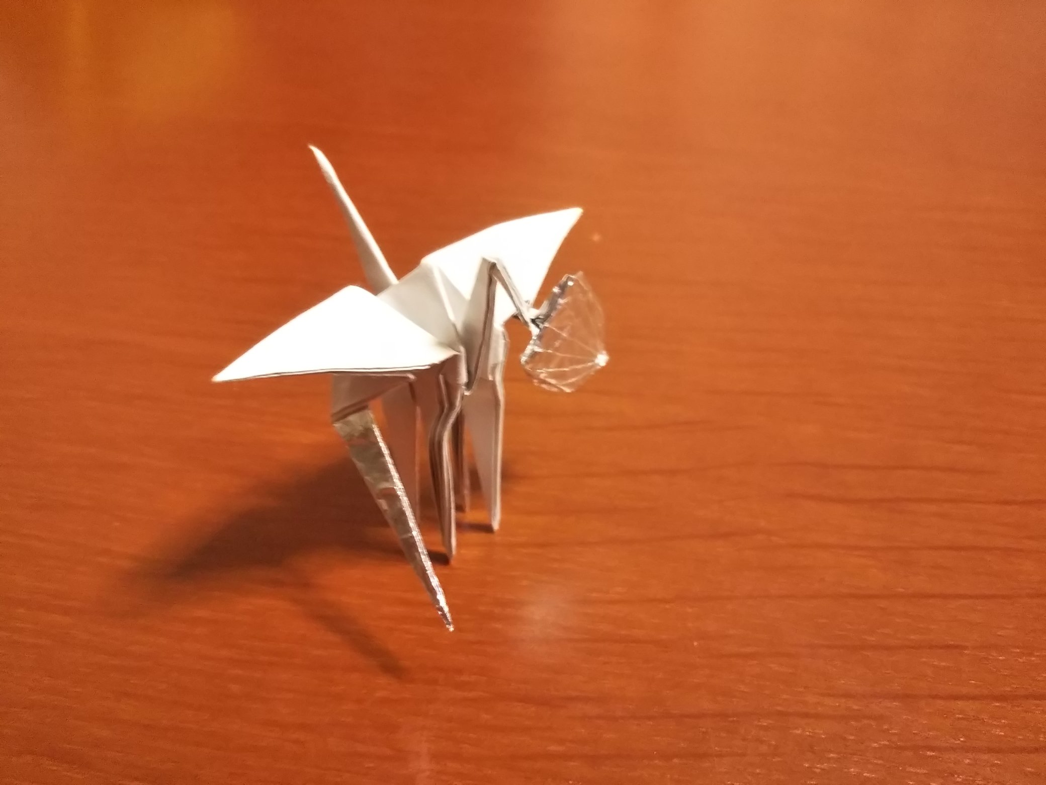 たにぃ 折り紙 騎士になりたかった折り鶴 15cm 15cm のりハサミなし T Co O42ghufnac Twitter