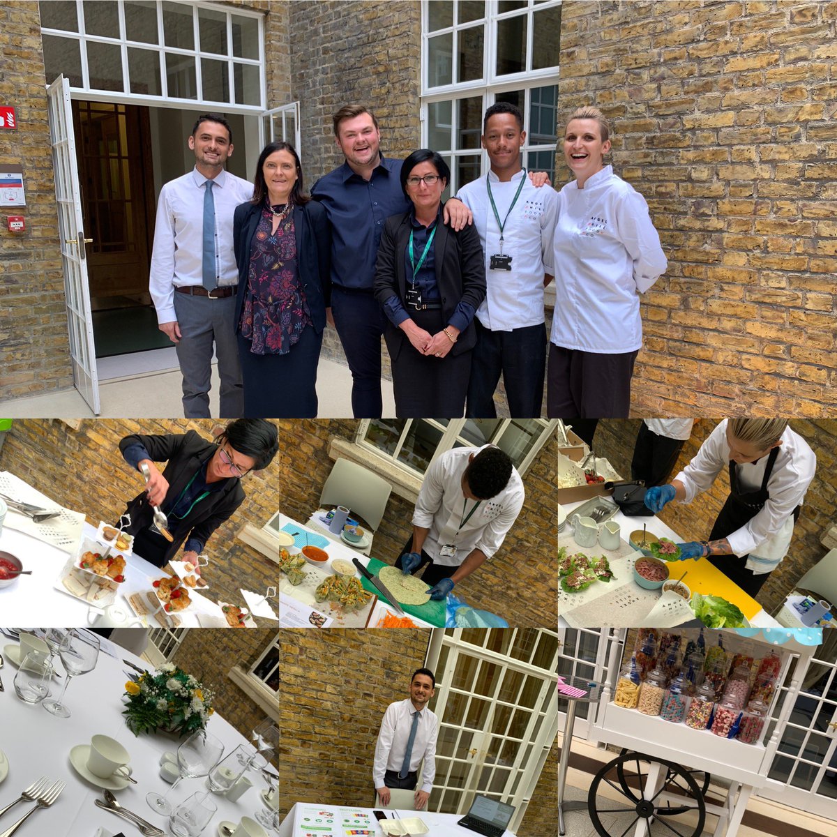 Show case <a href="/hackneycouncil/">Hackney Council</a> today with some of our new hospitality options ,sustainability stall and of course the sweet cart. Thank you to all our suppliers that came along to help <a href="/RachelJay262/">Rachel Matthews</a> <a href="/itsleod_/">Deane Harris</a> <a href="/MarlenaLigocka/">Marlena Ligocka</a> <a href="/AnnaPawlakLon/">Anna Pawlak</a> @AngelHillFood @Servest_UK <a href="/jessey1965/">robert jessey</a>