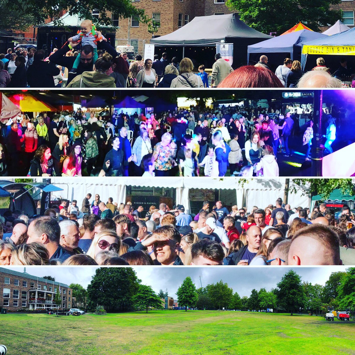 Biggest Food Festival in Wrexham? Completed it mate.