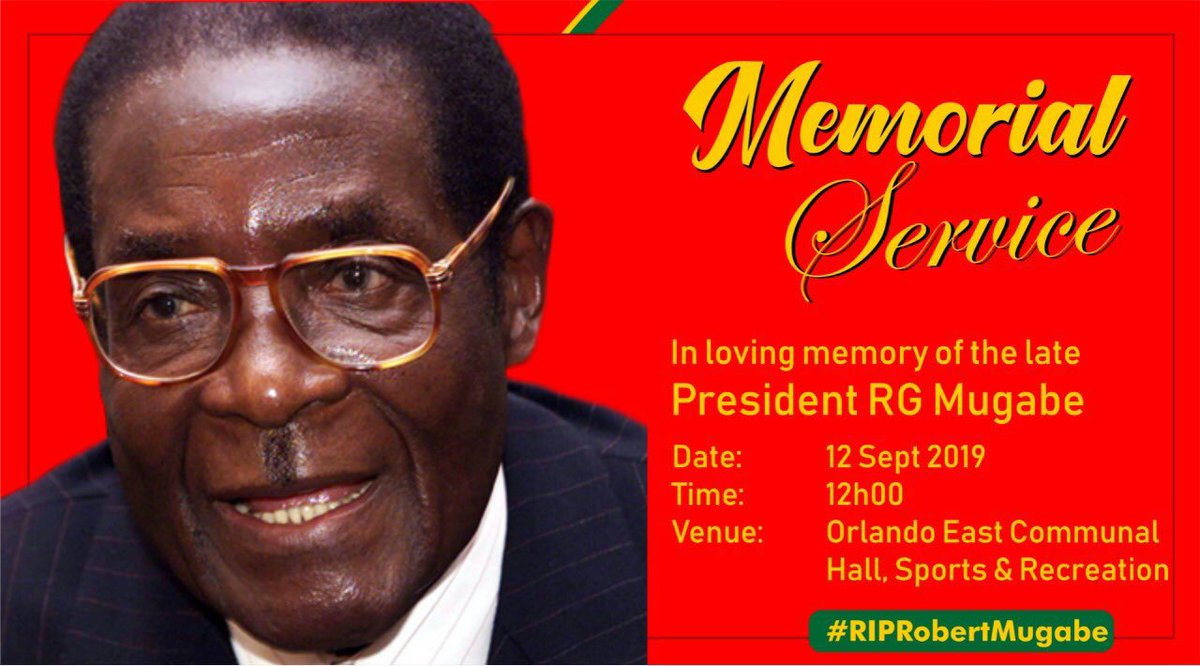 We know our heroes, ours is to remember against forgetting. #RIPRobertMugabe #ASIJIKI
