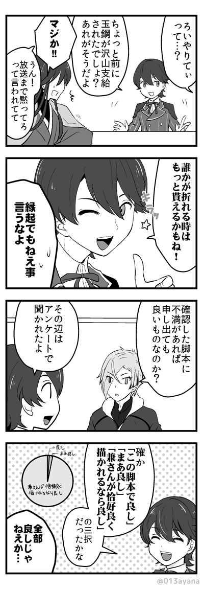堀川くんの日ということで前に描いたやつを再放送 