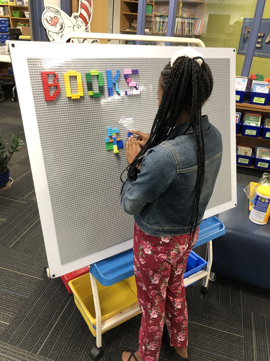 Thank you to our awesome PTO for the LEGO wall and to <a href="/JamesEForeman/">James Foreman</a> for making it mobile for us!  <a href="/Stonerobelem/">Stone-Robinson Elem.</a> <a href="/acpslearntech/">ACPS Learning Tech</a> <a href="/k12albemarle/">AlbemarleCountySchls</a>