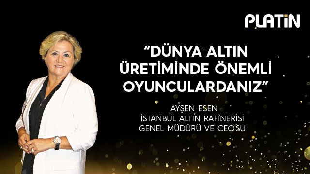 İstanbul <a href="/altinrafinerisi/">İstanbul Altın Rafinerisi A.Ş.</a> CEO'su @aysenesen "Dünyada altın üretiminde önemli oyunculardanız" dedi
bit.ly/2N4U0Hd