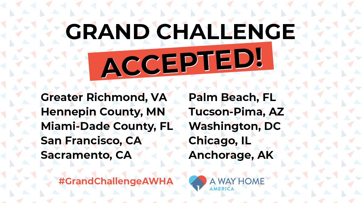 Partnershipdc's tweet photo. Great news! We’ve been selected as an #AWHAGrandChallenge Community. We’re ready to get to work with @awayhomeamerica to #endyouthhomelessness! https://t.co/fgT91kmQDh #TrueColorsImpact https://t.co/Ly9yt3wgiB