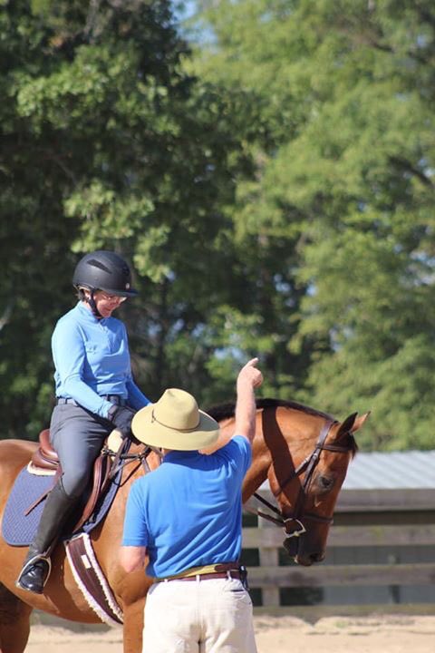 Wow wow wow!!! What an awesome weekend with Jim Wofford!! The theme of the weekend was “Rhythm and Balance”, with lots of grid work on Saturday and then putting those skills into practice in the field on Sunday! All of the riders were phenomenal 🌟 Get ready for a Wofford Spam!!