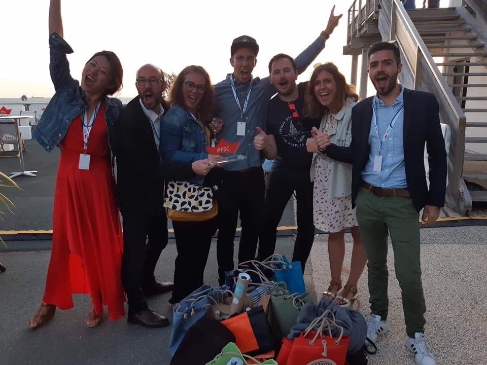 Bravo à notre Team qui remporte la 5ème édition de la <a href="/FRStartupCup/">#FrenchStartupCup</a>  🏆⛵️🌊