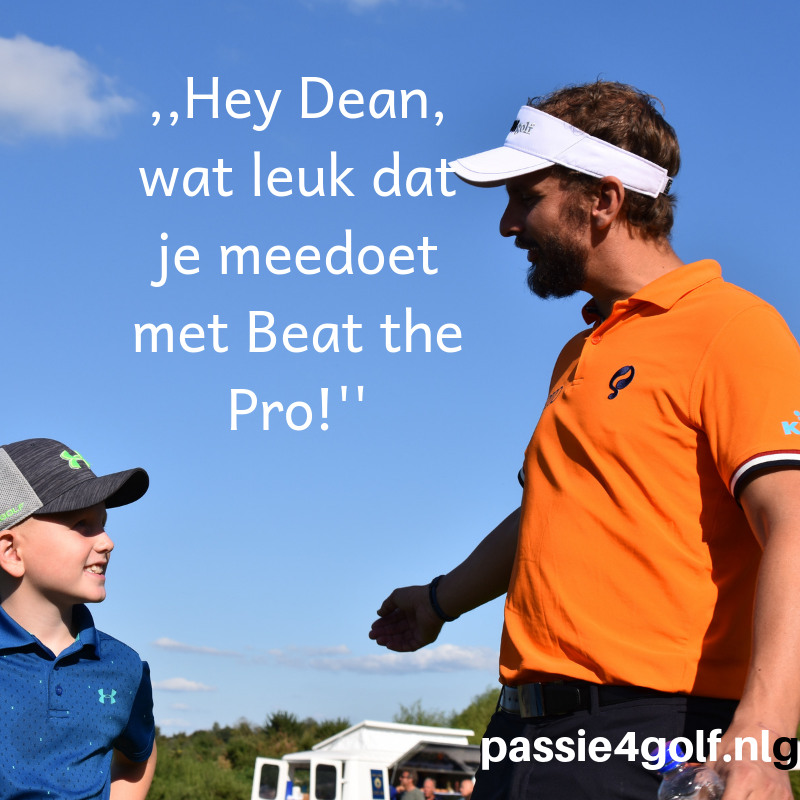 Yesss, <a href="/joostluiten/">joostluiten</a> en Dean Janssens zijn ook op de <a href="/KLMOpen/">KLM Open</a> !! En raad eens wie nog meer? Zijn trotse vader <a href="/Bart_Janssens/">Bart Janssens</a> Kom kijken!
#DeanDay donderdag 16.18 uur afslaan bij Beat the Pro