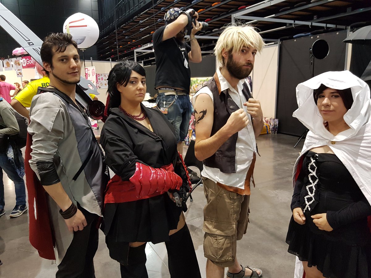 Peter55382's tweet photo. Mon coup de coeur #cosplay de cette #AnotherConvention 2019 : La team #STRQ de l'univers #RWBY !
#Raven par Nessie Stella Cosplay (FB)
#SummerRose par Elyse Cosplay (FB)
#Taiyang par Panpan le panda (FB) https://t.co/5nVcV0oiqw