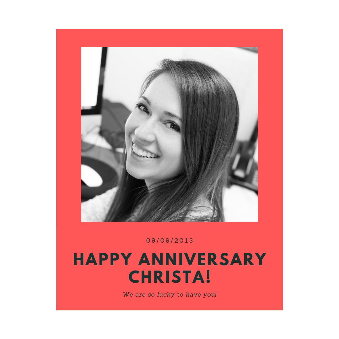 redampersand's tweet photo. We’re wishing Christa Hoskins—Art Director—a very happy Spiroversary! As the designated Spiro & Associates baker, we really hope she remembered to bake herself an anniversary cake. #SimplySpiro #ChristaCakes #workaversary #Spiroversary https://t.co/MAtenKPU6D