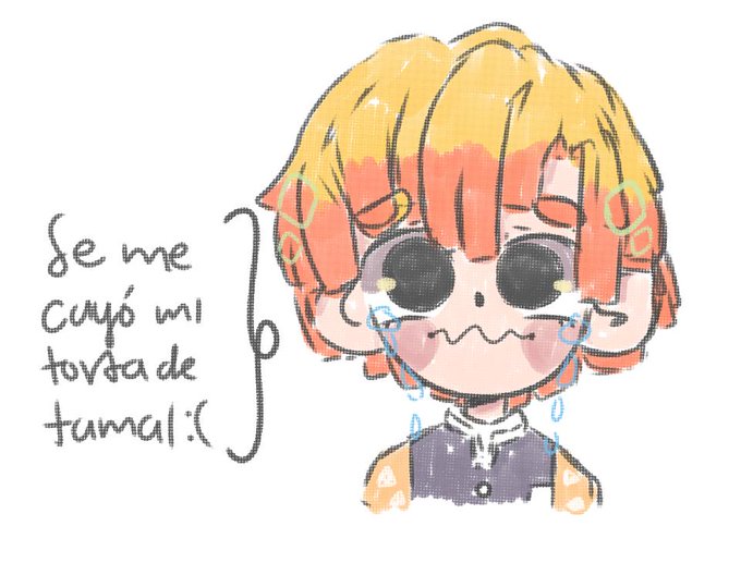 Ｉｓａｉａｓ 🐝さんがTwitterに投稿した我妻善逸(鬼滅の刃)のイラスト。