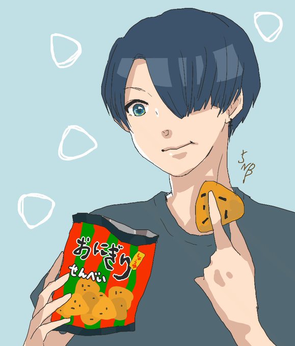 おにぎりせんべいのtwitterイラスト検索結果