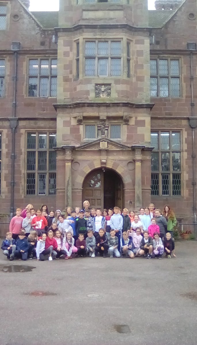 rhwsprimary's tweet photo. We have arrived safe and sound and are having a quick tour before abseiling #Condover2019 https://t.co/yKG7ox4ULq