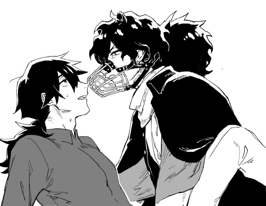 以龍 ※獣耳と口輪 