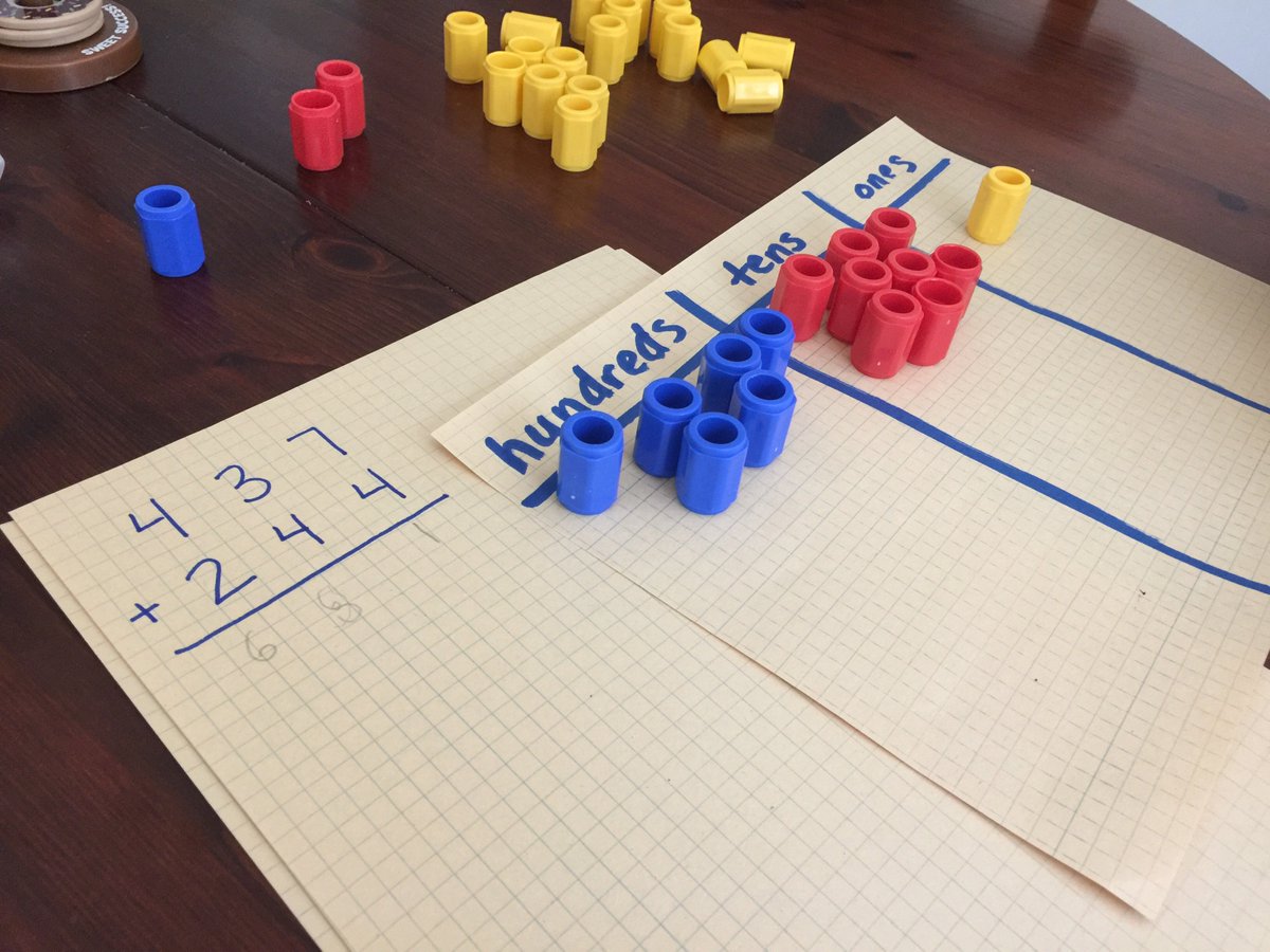 duanehabecker's tweet photo. Using #numicon to show the meaning of addition and the concept of exchanging ten ones for one ten. #CRA is how we make math make sense. We do not need to subject our students to endless worksheets of mindless problems.
#SwDMathChat https://t.co/T71DggqdgE