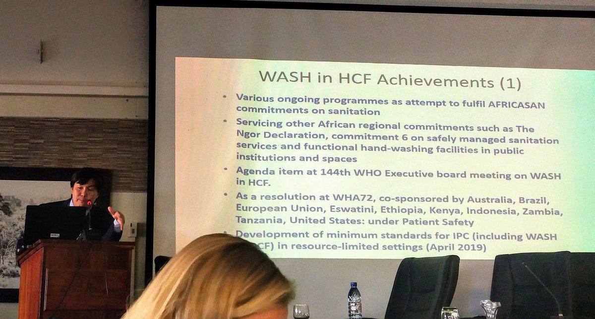 Mayra_K11's tweet image. @ninodal2013 Sharing the #WASHinHCF achievements. So important to learn from best practices &amp;amp; share these experiences.  @JohnforWater @WASH_FOR_HEALTH #WASH @UNICEF @wateraid @ToyinSaraki @who #R2RWASHINHCF @mohzambia @MoHFW_INDIA @WaterAidIndia @lindsaymdenny @SafeSaferSafest
