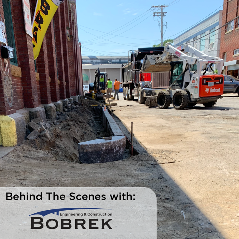 GoBobrekEC's tweet photo. 🚧Check out this behind the scenes look at our roadway reconstruction project on Methuen Street in Lawrence, MA. Previously one of the town's worst roadways, @gobobrek was hired to provide the design for the reconstruction as well as implement the design. 🚧 #GoBobrek #MassDOT https://t.co/69Yb8aZs5R