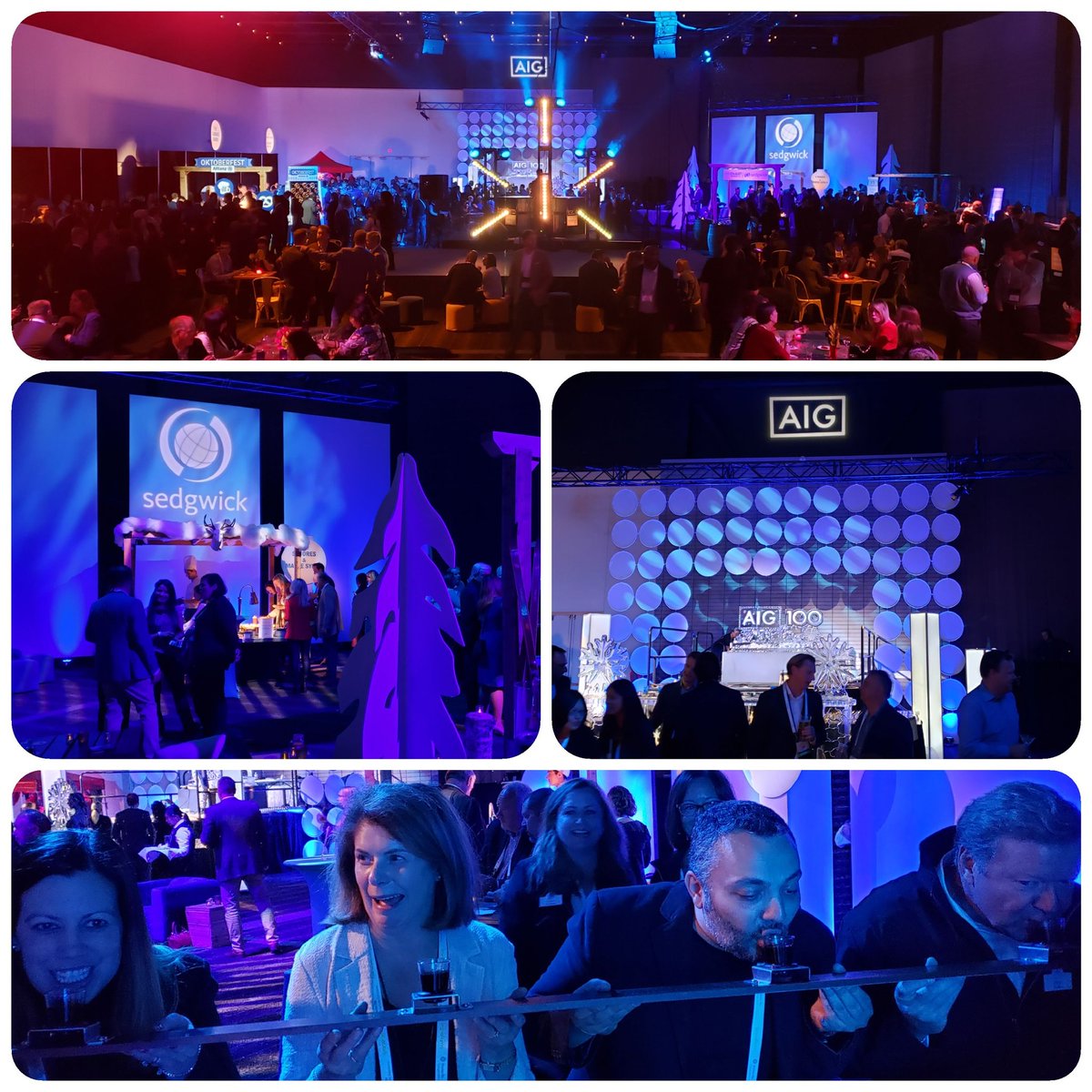 InsuranceCanuk's tweet photo. Plenty of fun to be had at the 2019 #RIMSCanadaConf #RIMSFest. From "skishots" to music and catching up with industry friends... it was a great evening. @RIMSCanada @RIMSorg @cmaligecyeg @AIGemea @Sedgwick @IntactInsurance https://t.co/XOwhgIJPPs
