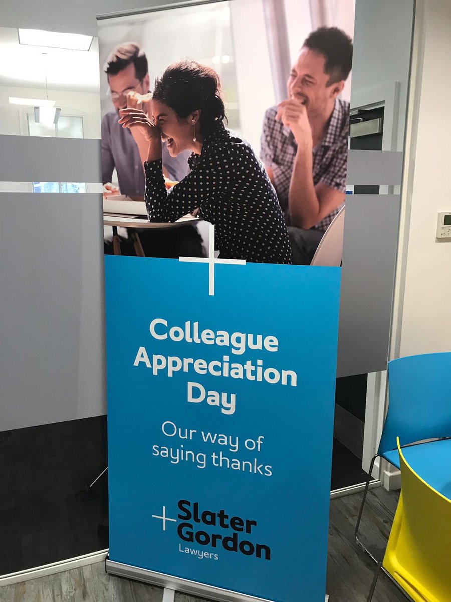 Happy #Colleagueappreciationday to all my lovely colleagues at <a href="/SlaterGordonUK/">Slater and Gordon UK</a> today! The firm provided a lovely breakfast from <a href="/Pret/">Pret</a> this morning. Such a lovely way to kickstart a gloomy Monday!