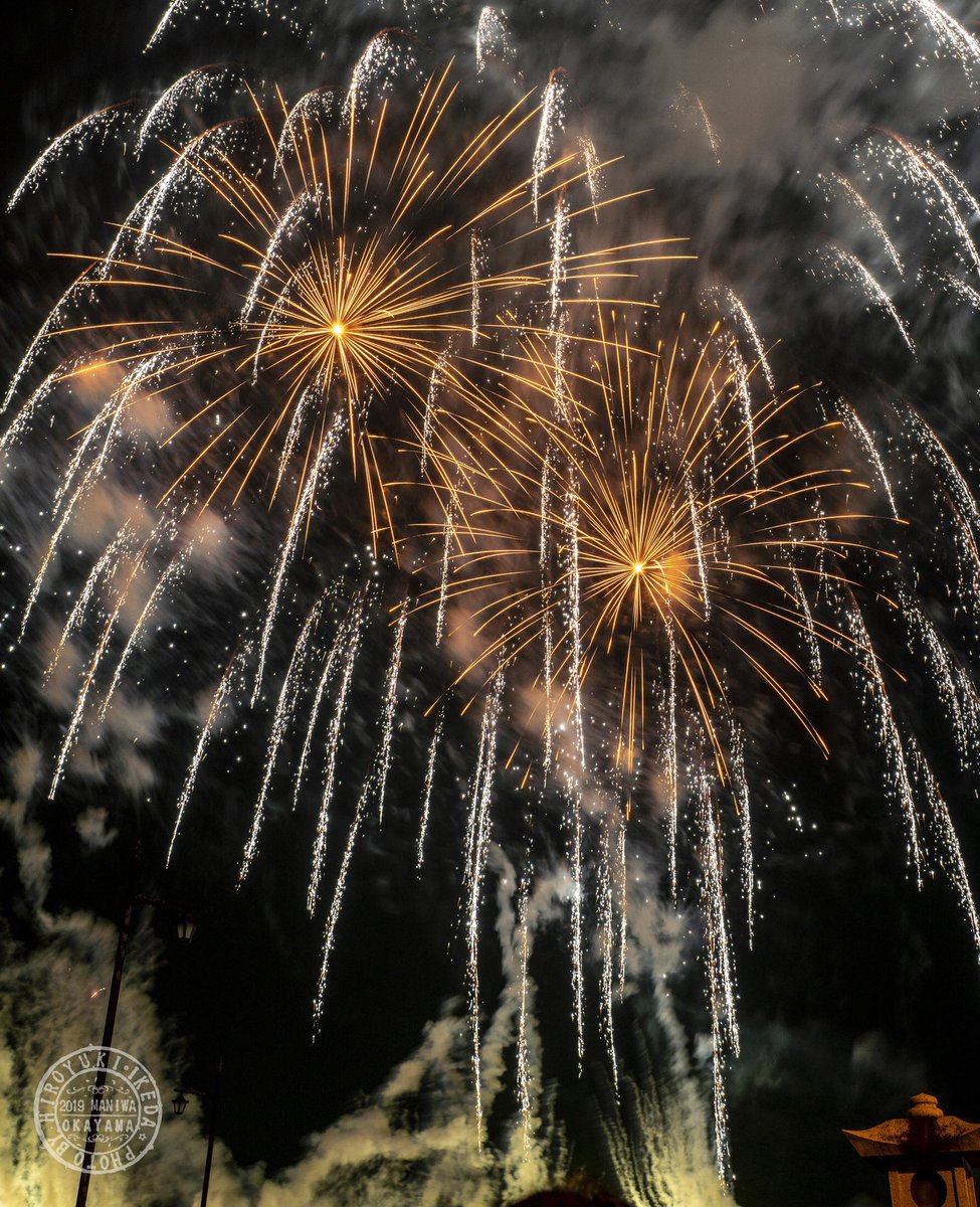 夜空に咲く花