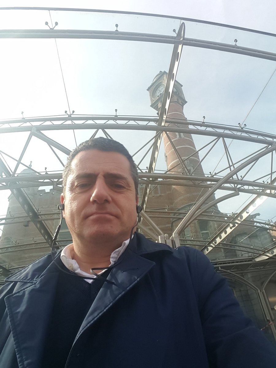 Here in Ghent for tonights customer event with <a href="/desksolutionsNV/">Desk Solutions NV</a>. Contrary to expression, I'm looking forward to it. #dsob1userday