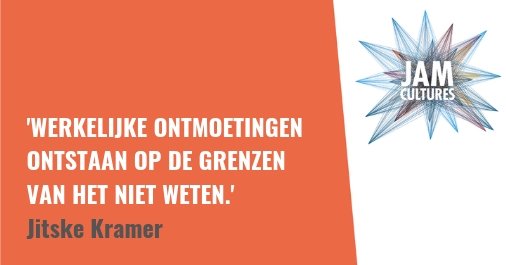 Inclusie gaat over meedoen. Over diversiteit. Over co-creatie. Praten en reflecteren zijn belangrijk. In actie komen ook. Deel jouw inzichten op social met #jamcultures, dan kan iedereen ervan leren. <a href="/jitskekramer/">Jitske Kramer</a> <a href="/HumanDimensionJ/">HumanDimensions</a> #inclusie #diversiteit managementimpact.nl/jitske-kramer