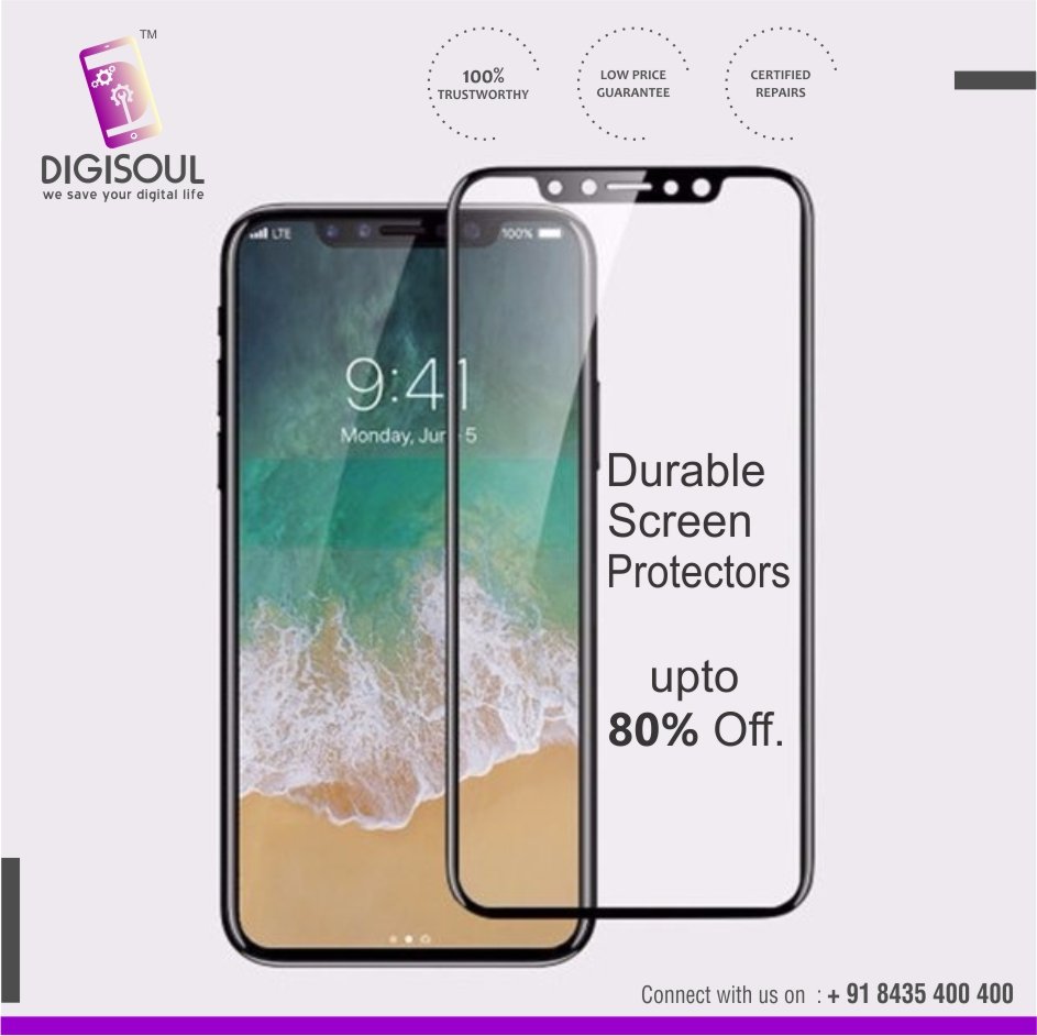 DigiSoulWorld's tweet image. Protect your device with a Durable Screen Protector!

👉Hurry Up!! Get Upto 80% Off

👉Call on ☎️8435400400

#mobilephonerepairing #mobilerepairing #mobilescreenprotector #smartphonesrepair #smartphones #datarecoveryservices #mobileaccessory #phonerepairingservice #mobile