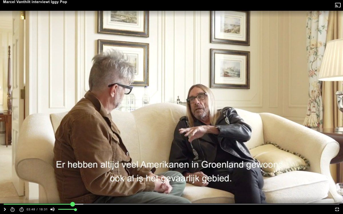 I know Greenland has many perils (like tripping over a boulder, or walking into one of its may trees), but I'm pretty sure <a href="/IggyPop/">Iggy Pop</a> said it's 'Danish' territory, not 'dangerous' territory. (cc <a href="/VRT/">VRT</a>)