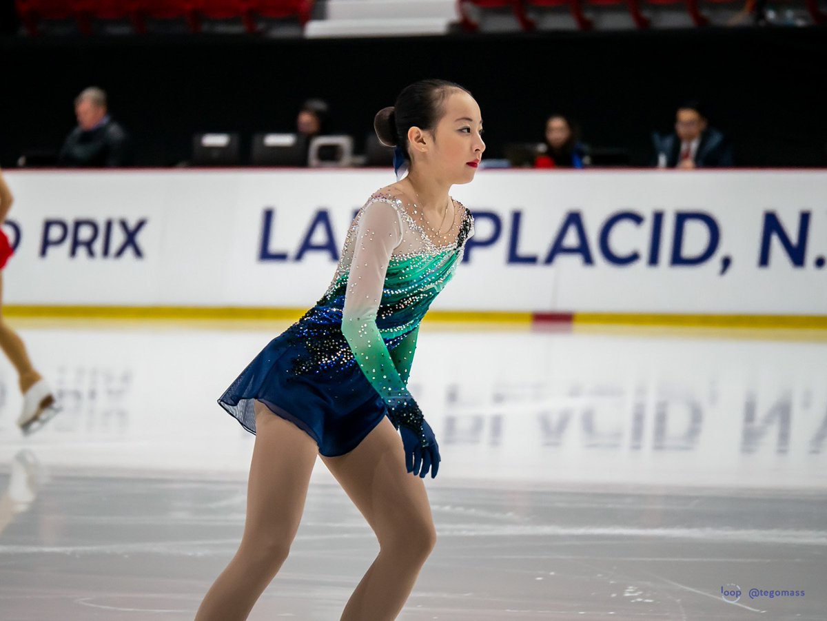 InTheLoPodcast's tweet image. And to finish off our photos from #JGPLakePlacid, #JessicaLin 🇺🇸 skated a moving and beautiful tribute to #YuzuruHanyu's "Hope and Legacy" Free Skate from the 16/17 season - with a stunning costume to match! ✨