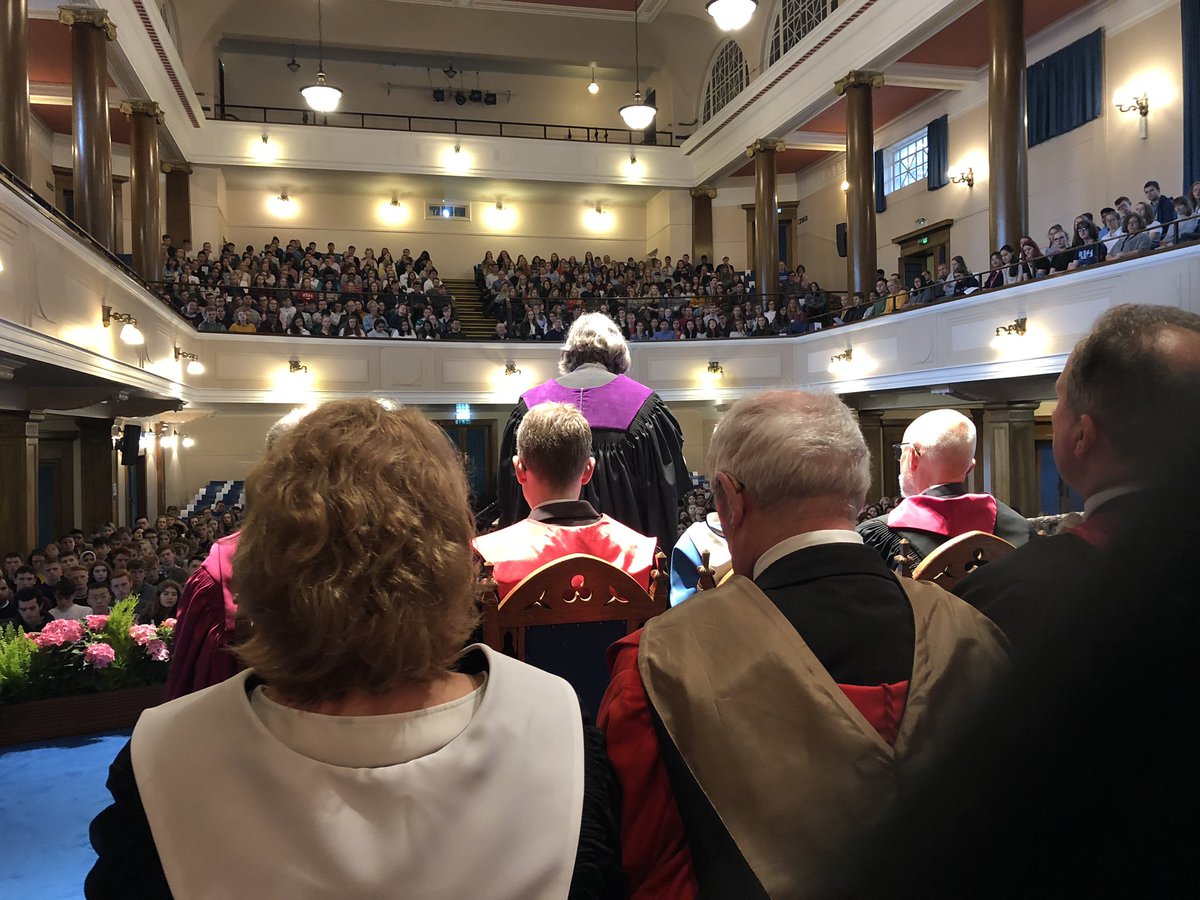 mcapellanus's tweet image. Opening ceremony Younger Hall  @univofstandrews #EnterStageRight #StageView