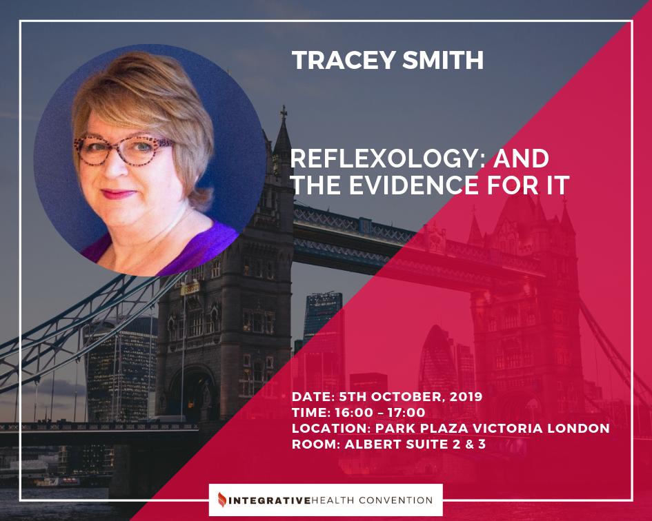 Integrative_HC's tweet photo. Speaker Spotlight 💡: Tracey Smith is the #Reflexology and Research Manager at the Association of Reflexologists. She will discuss "Reflexology: and the Evidence for it." @AoR_Reflexology 
Learn more about Tracey &amp; her topic at #IHC2019: https://t.co/rol6Hu0PWJ #integrativehealth https://t.co/0O2nY6V7L5