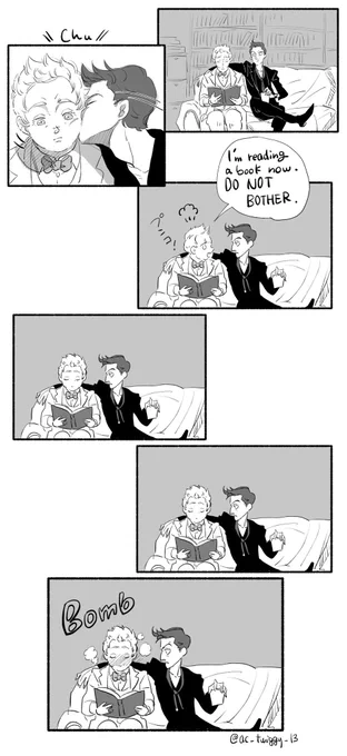 Angel has time difference in body reaction☺️(English ver.)
#GoodOmens 