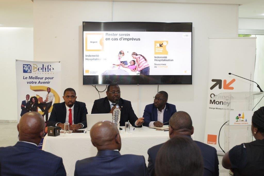 InclusivitySols's tweet photo. An exciting week for our #cotedivoire team attending the Indemnité Hospitalisation press conference with partners Belife and @orange #digitalinsurance #financialinclusion #mobilemoney https://t.co/IJ8JG4eFly